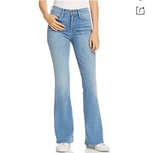 Frame Le High Flare in Free Bird
